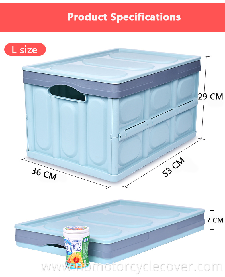 Factory price high quality travelling sundries sorting organizer customized pickup truck toolbox pp box car storage unit